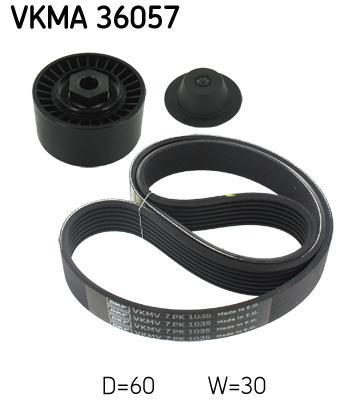 Kit de courroie d'accessoire SKF ref. VKMA 36057